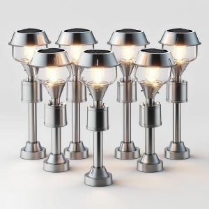 deluxe garden lighting set