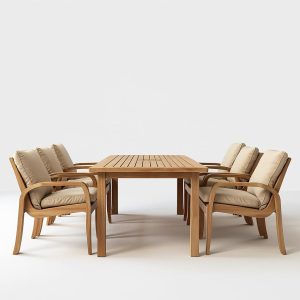 deluxe garden patio set